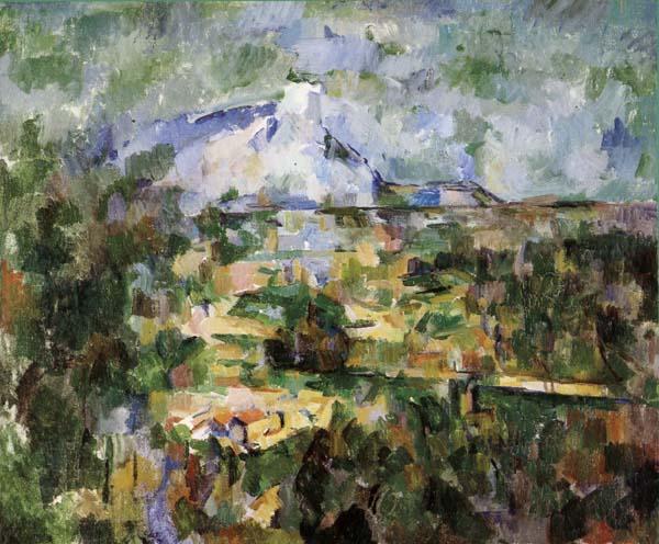Paul Cezanne La Montagne Sainte-Victoire vue des Lauves oil painting picture